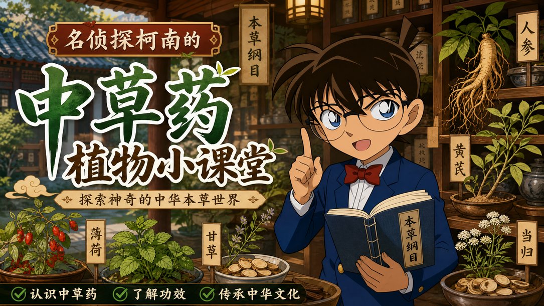 国产 中草药植物科普视频